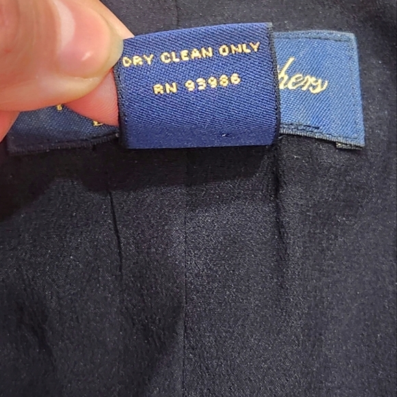 Brooks Brothers‎ Italian Midi Dress Silk Linen Blend Sleeveless Size 8 Gray - Picture 7 of 8